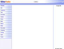 Tablet Screenshot of ca.sitovote.com