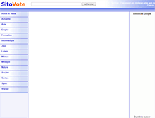 Tablet Screenshot of fr.sitovote.com